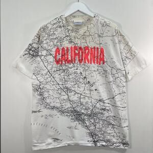 90 S California Map Tee